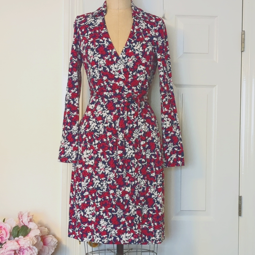 Diane von Furstenberg Classic Wrap Dress Sz.8